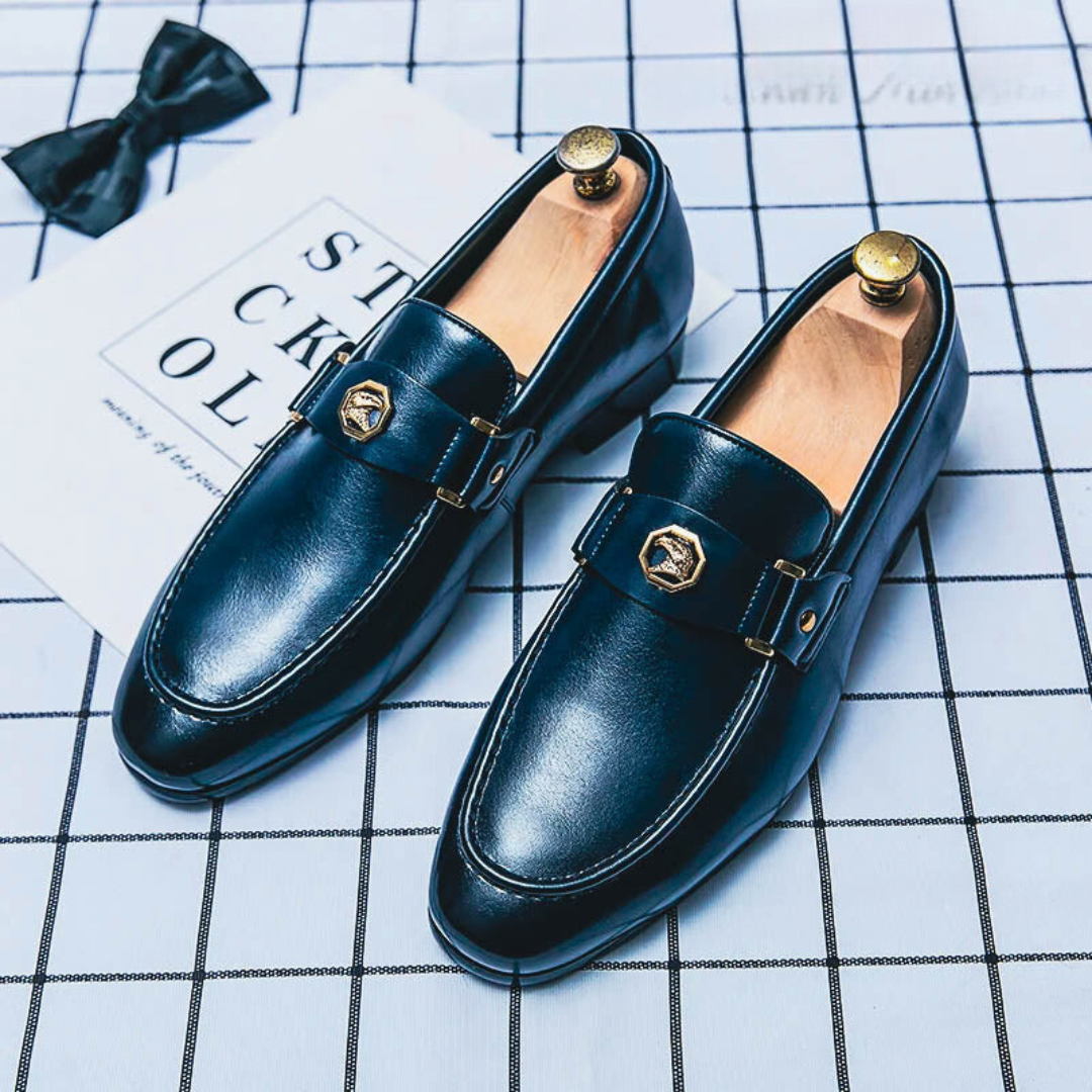 Chadwick | Men’s Leather Loafers – Timeless Slip-On Shoes for Everyday Style