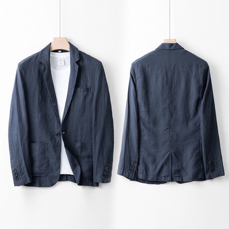 Sandro Men  Linen Suit Set