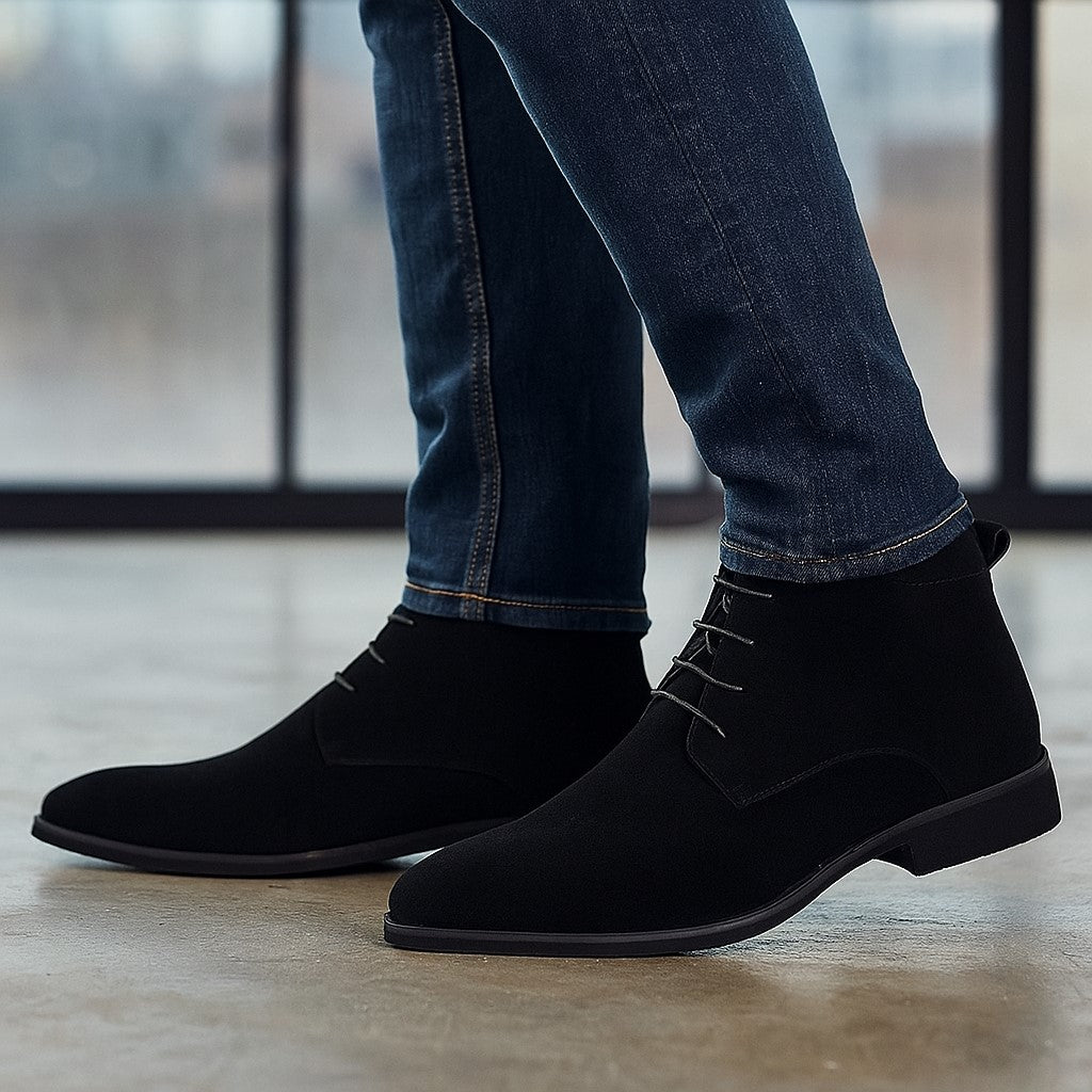 Men’s James Bond Style Suede Desert Boots