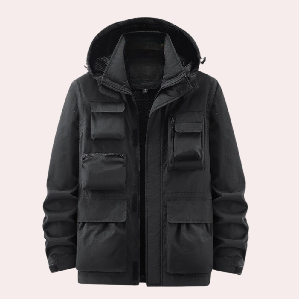 Men’s Winter Parka Jacket – Regular Fit, Warm & Durable