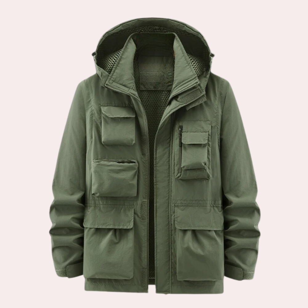 Men’s Winter Parka Jacket – Regular Fit, Warm & Durable