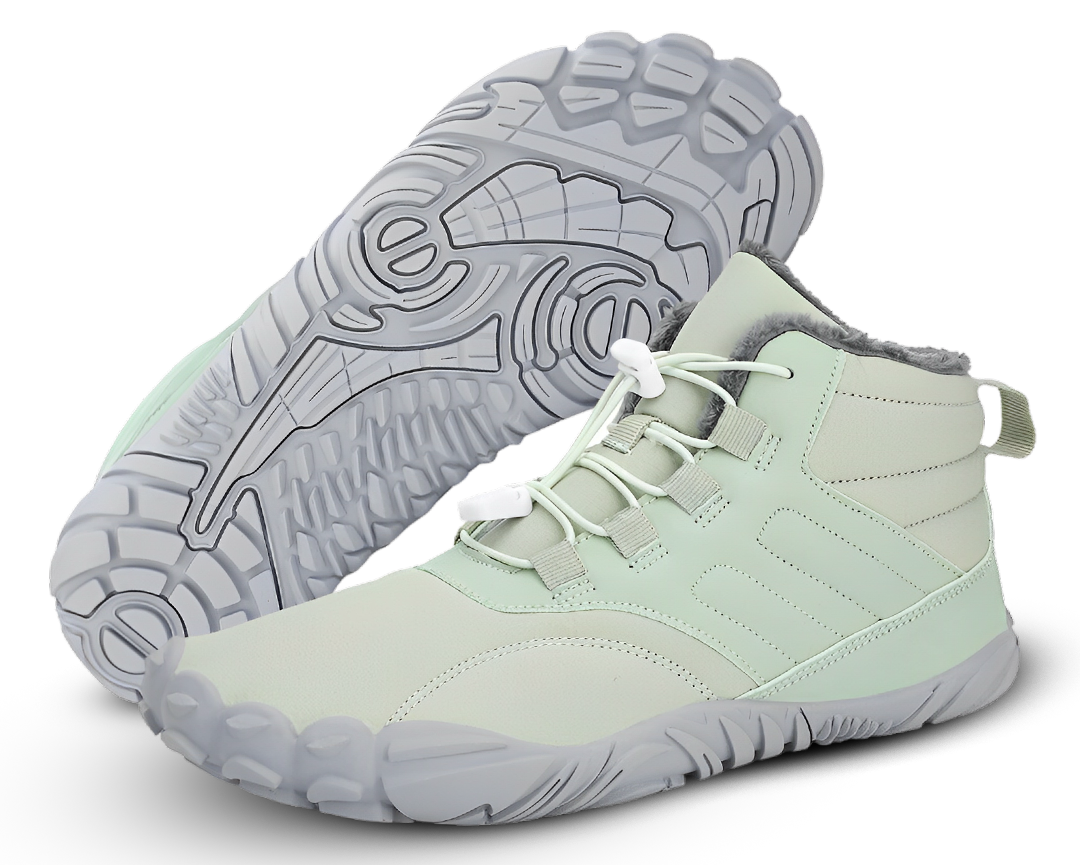 Unisex Winter Barefoot Shoes – Flexible Sole Warm Minimalist Sneakers