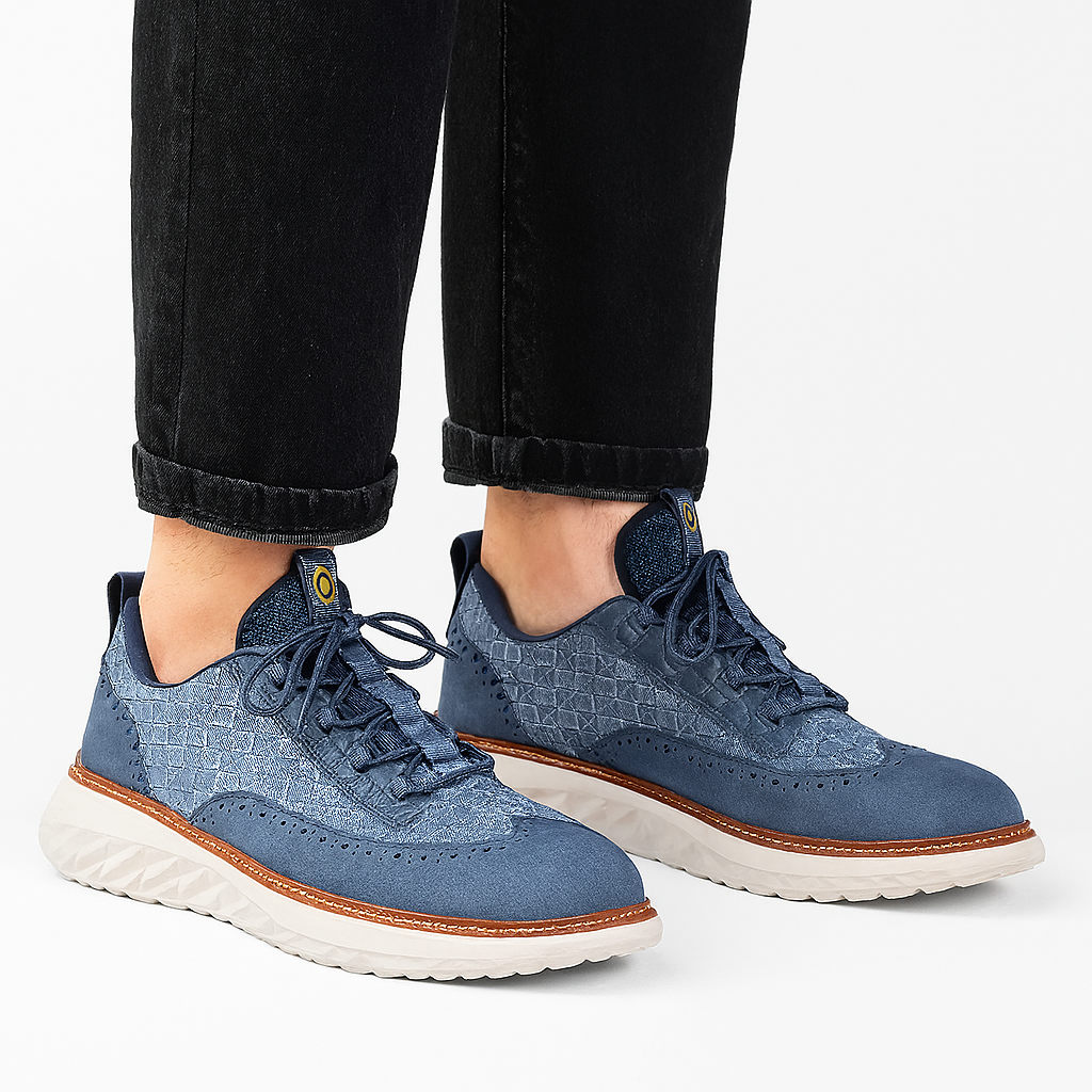 Oxford Ridge Leather Sneakers