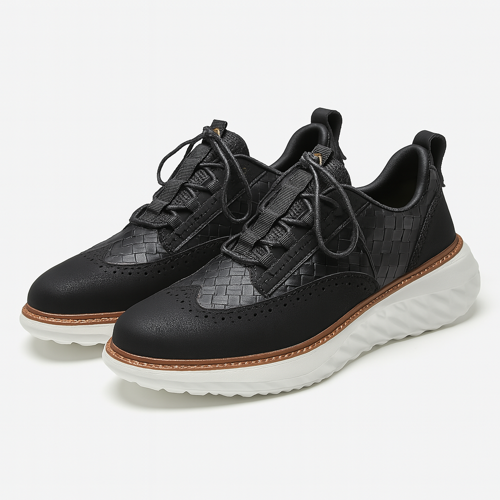 Oxford Ridge Leather Sneakers