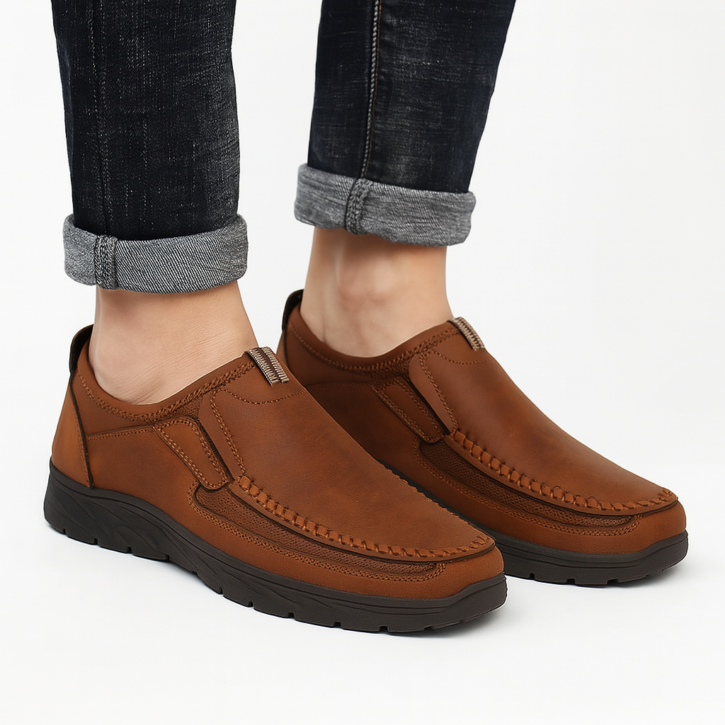 Handcrafted Outdoor Orthopedic Comfort Loafers Shoes