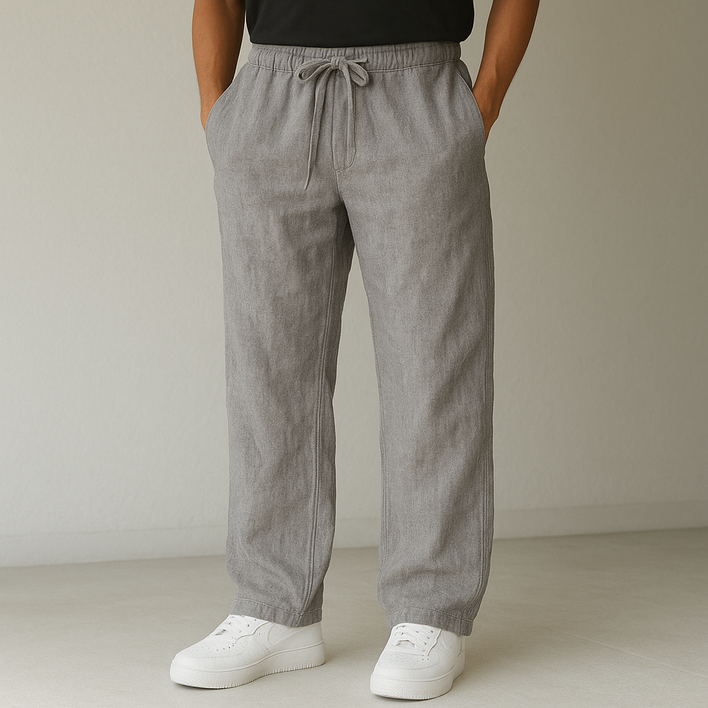 Arden Linen Trousers – Men’s Comfortable Lightweight Pants