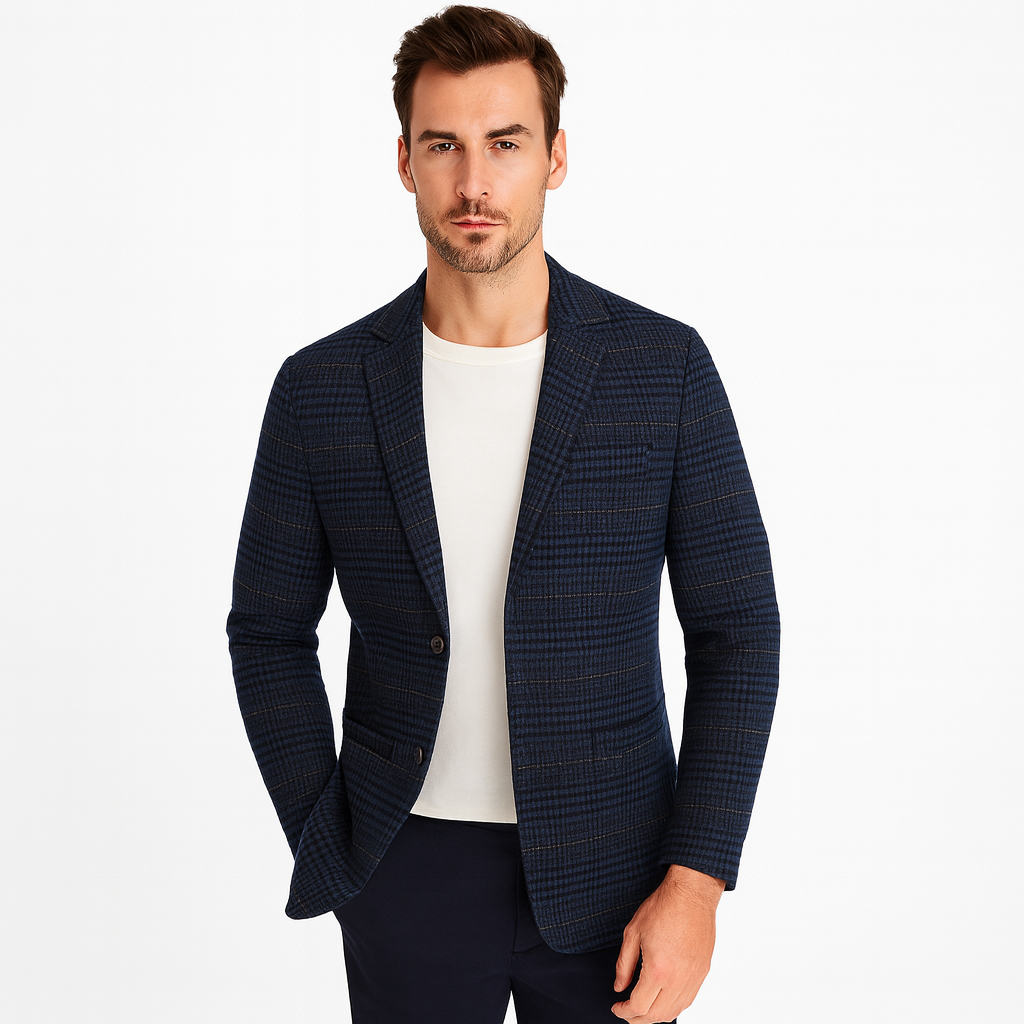 Kingswool Men’s Wool Blazer – Classic, Warm & Tailored Fit