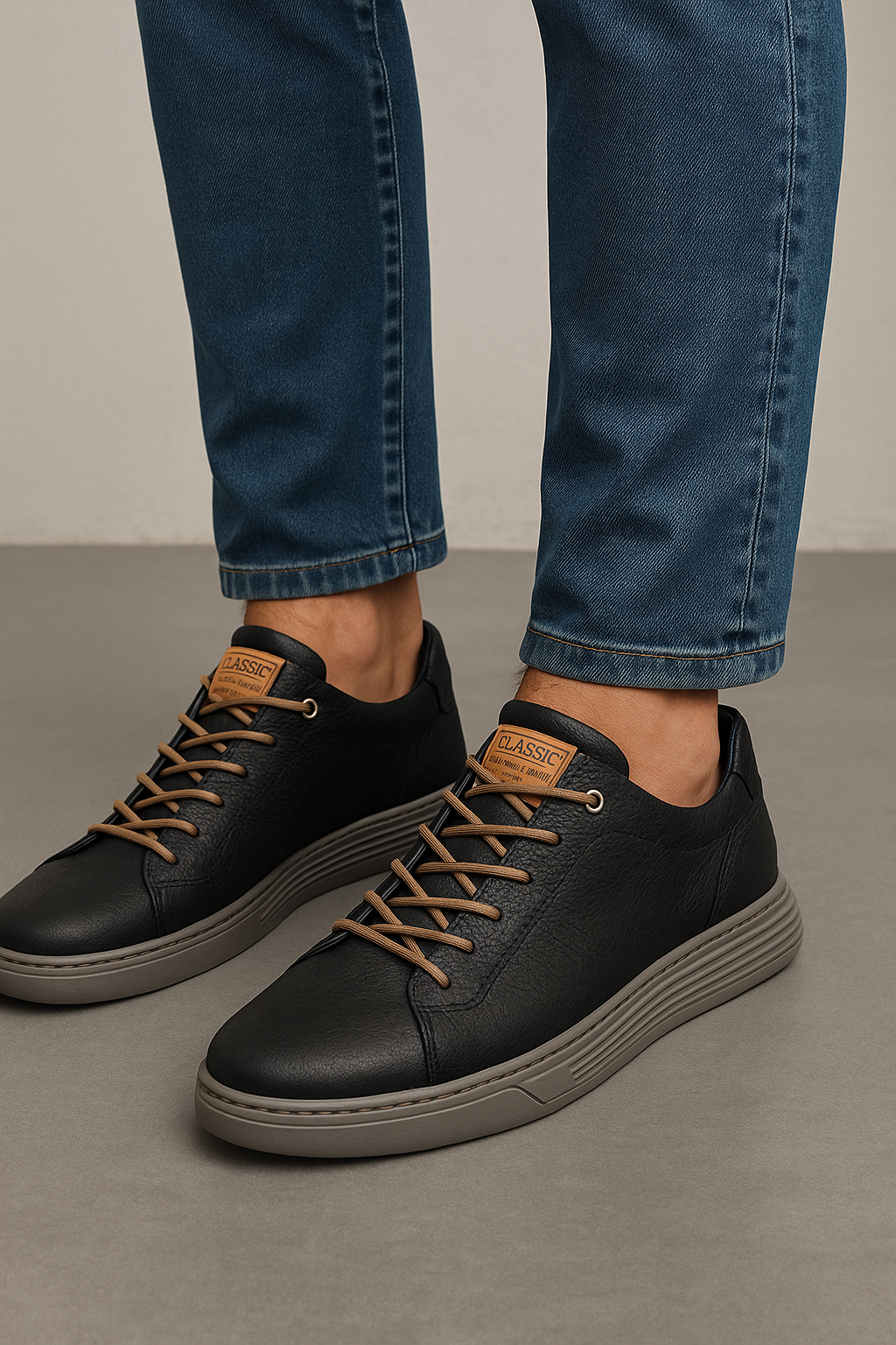 Executive Leather Sneakers