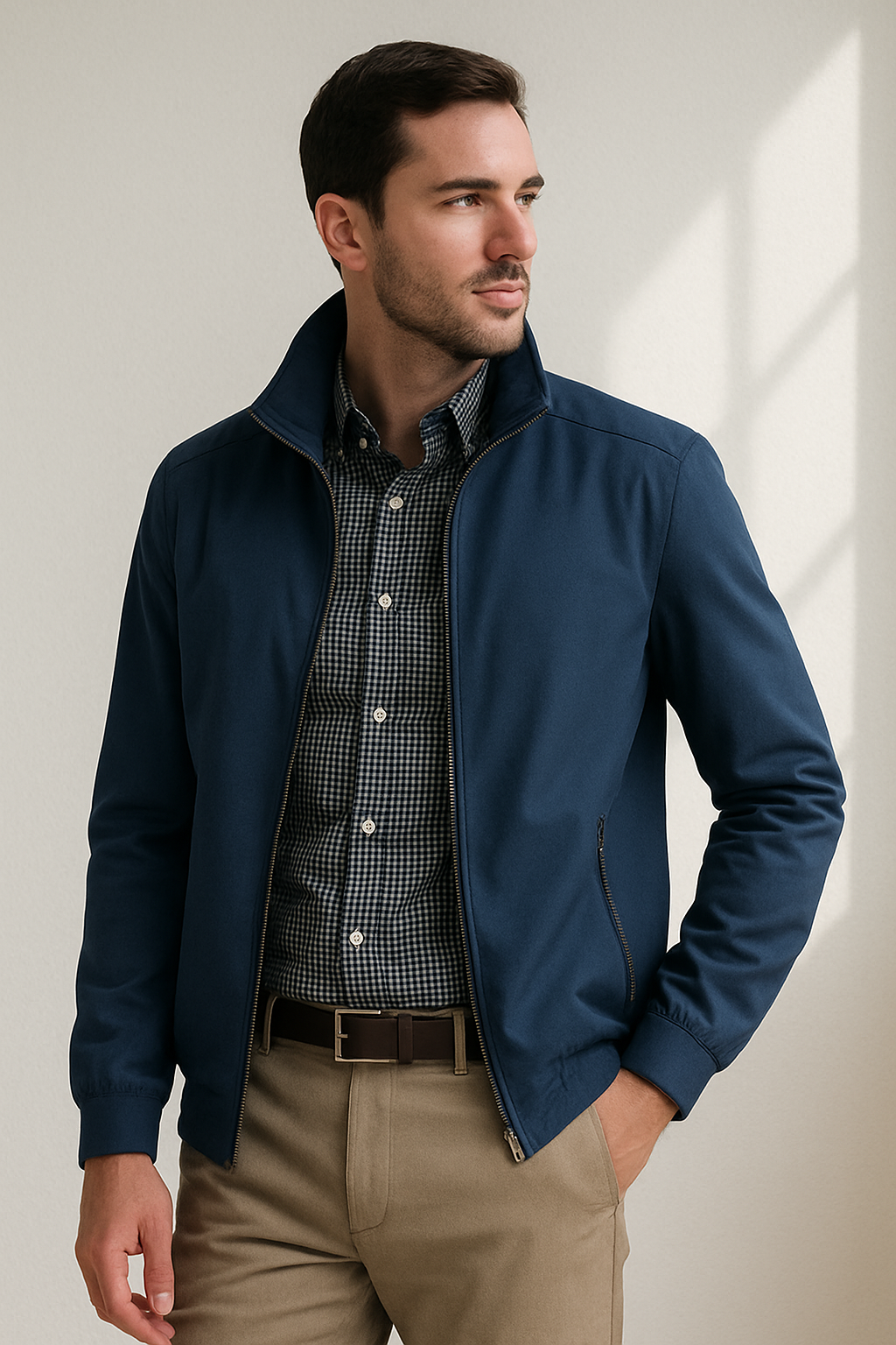 Men’s Windproof Causal Jacket – Lightweight Outdoor Coat