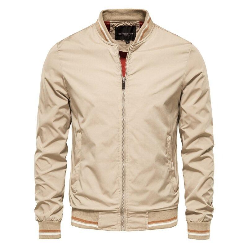 Old Money Classic Bomber Jacket for Men