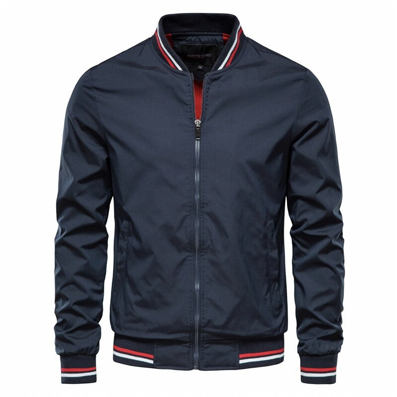 Old Money Classic Bomber Jacket for Men