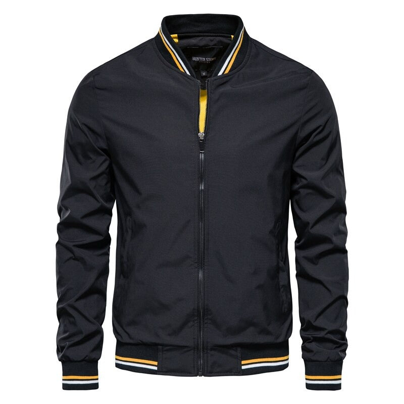 Old Money Classic Bomber Jacket for Men