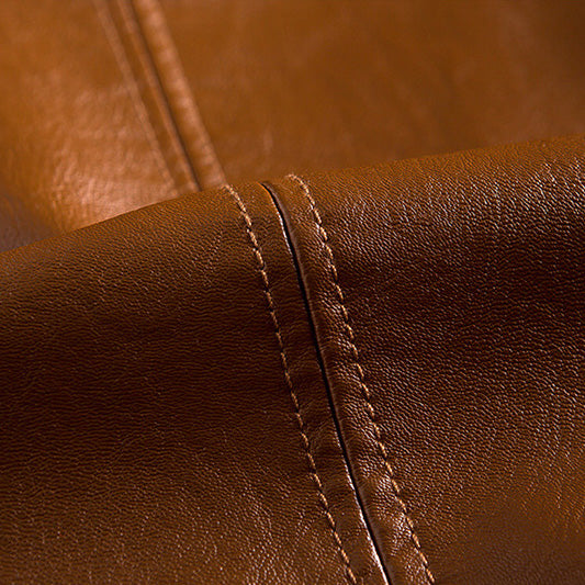 Alessandro Verdi Men’s Leather Jacket – Classic Modern Outerwear