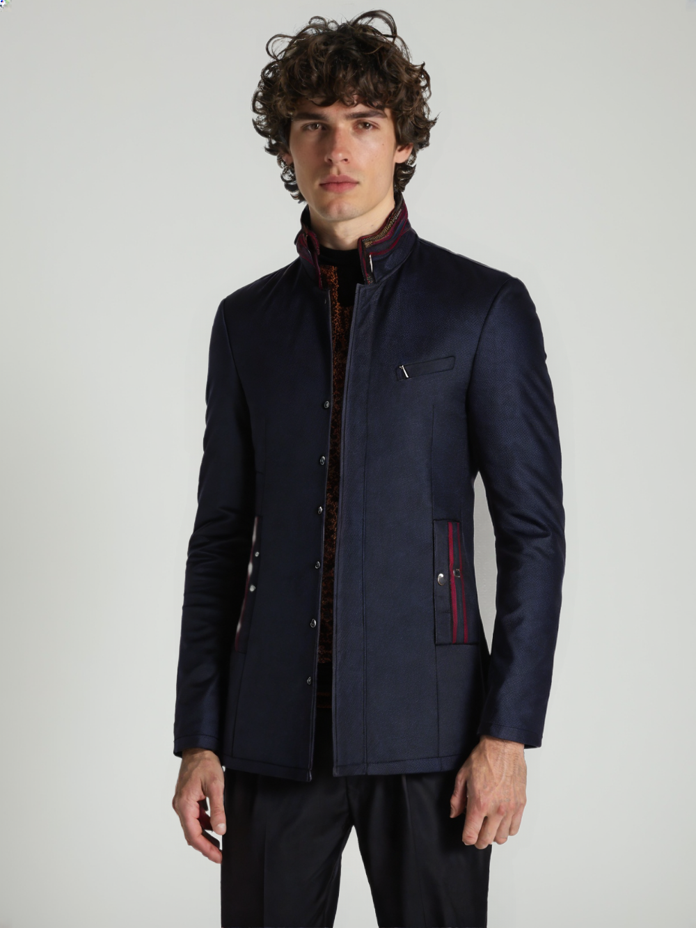 Men’s Cashmere Trench Coat – Luxury Long Winter Overcoat