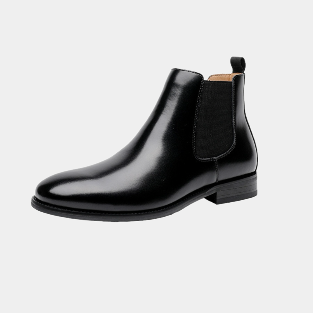 Men’s Premium Leather  Boots – Classic Slip-On Dress Boots