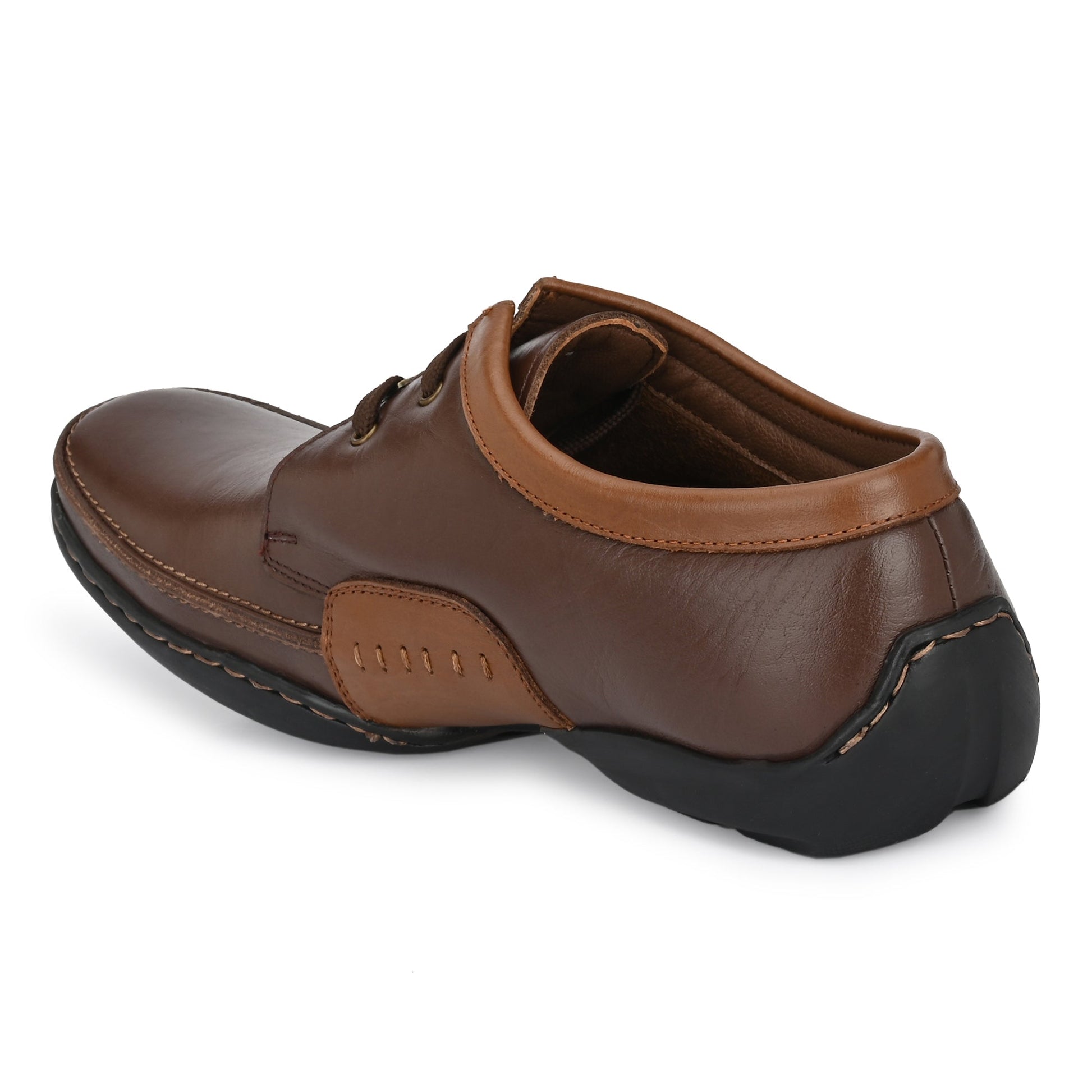 Casual Derby Lace Up Leather Shoes For Men