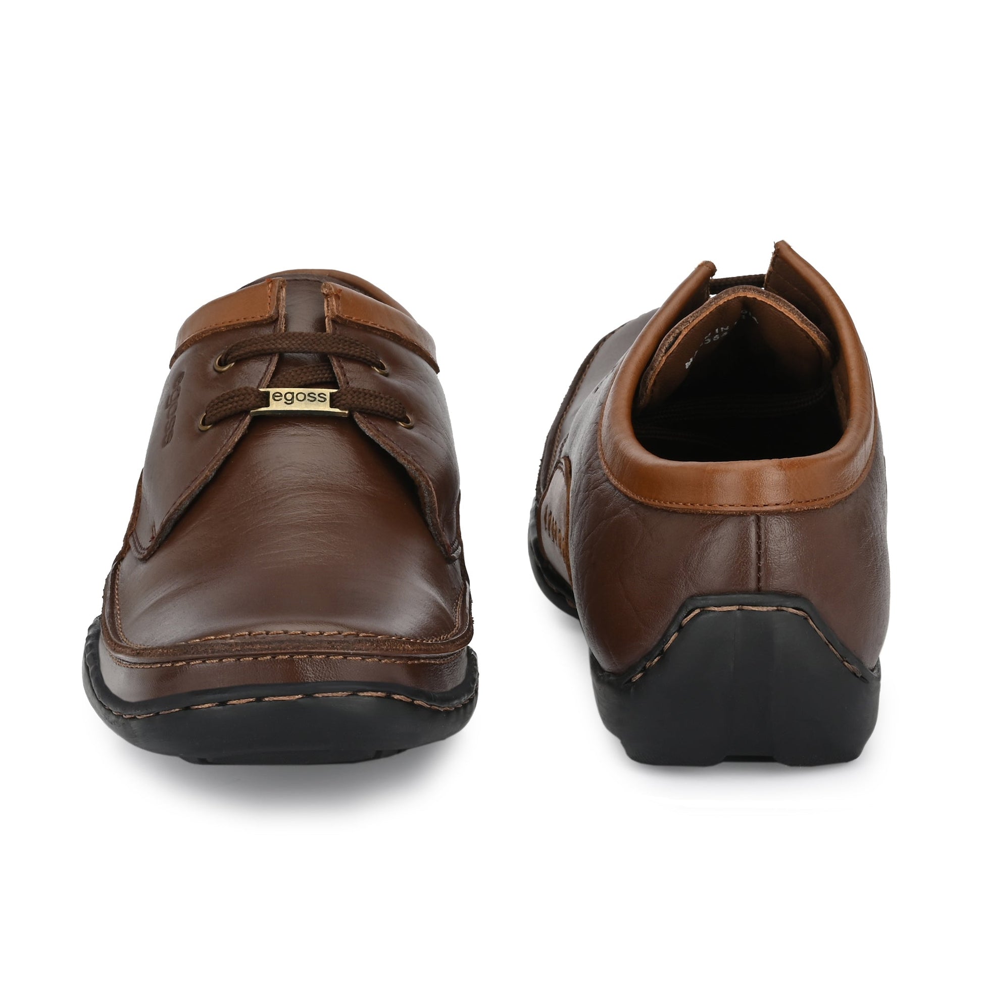 Casual Derby Lace Up Leather Shoes For Men