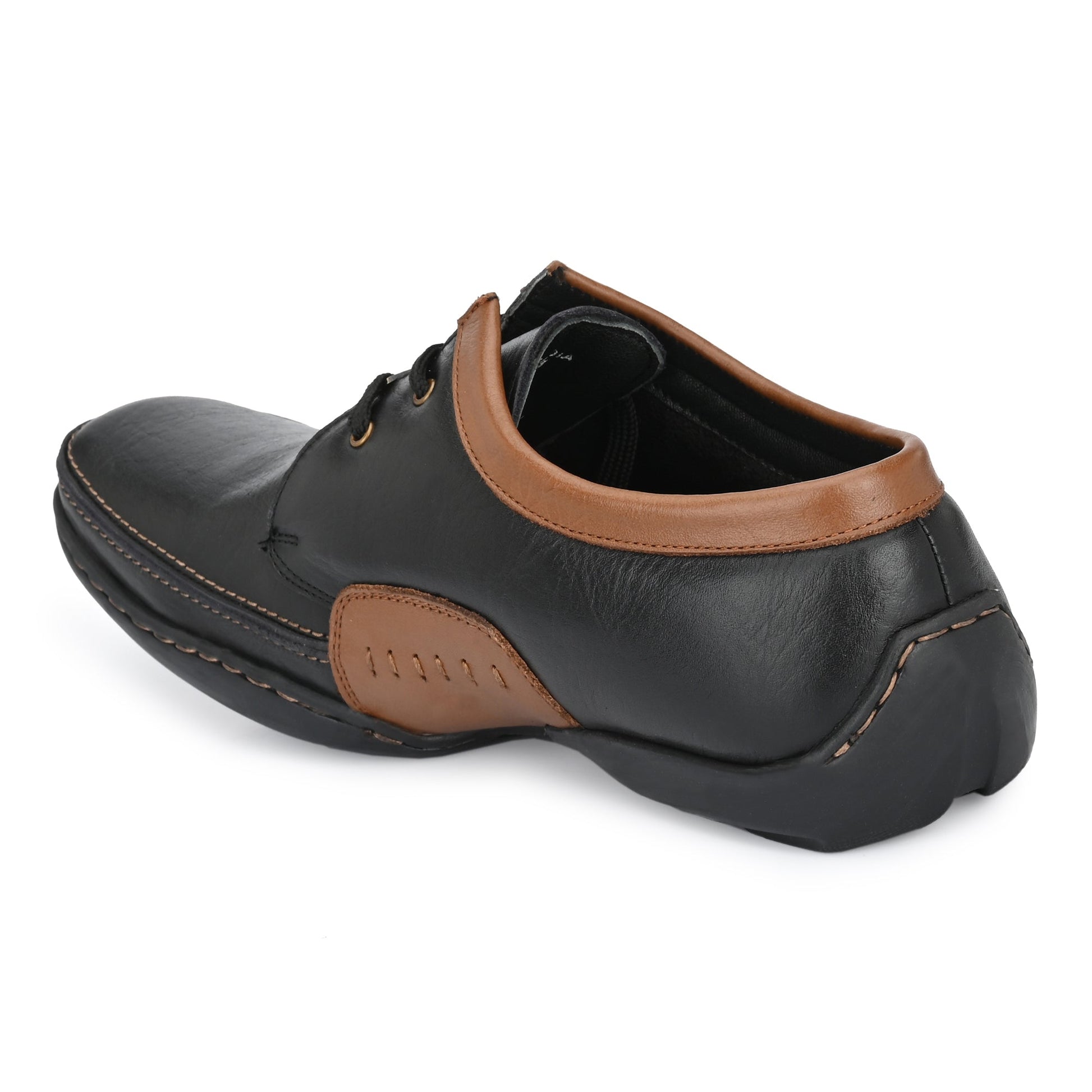 Casual Derby Lace Up Leather Shoes For Men