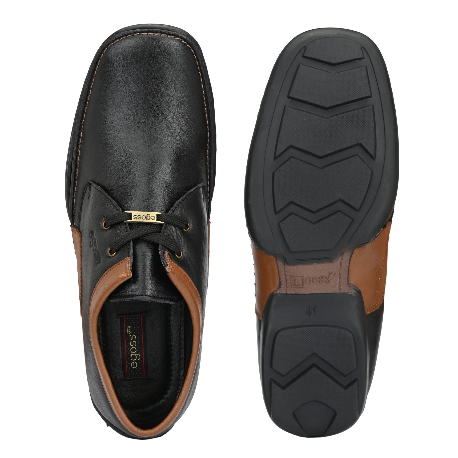 Casual Derby Lace Up Leather Shoes For Men