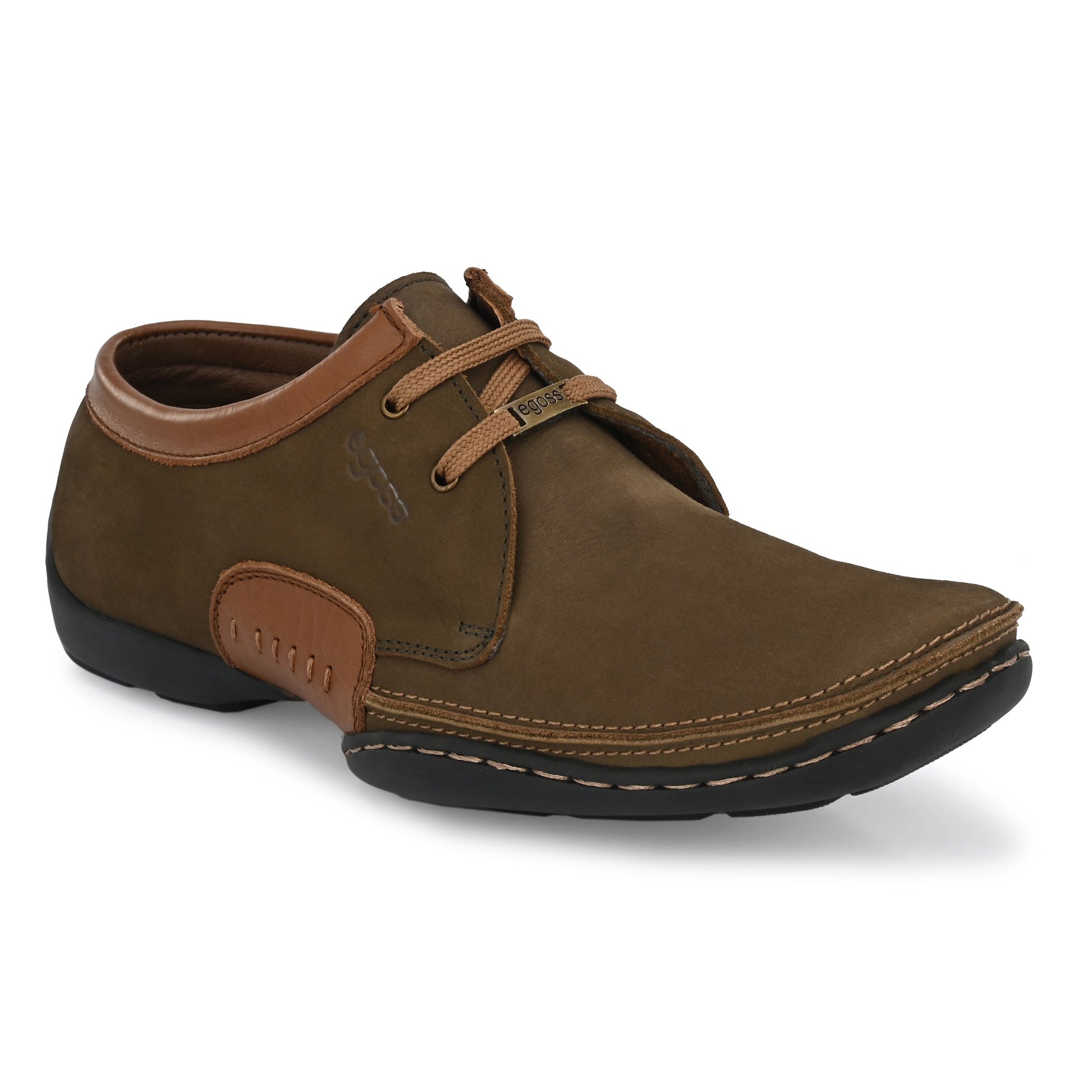 Casual Derby Lace Up Leather Shoes For Men
