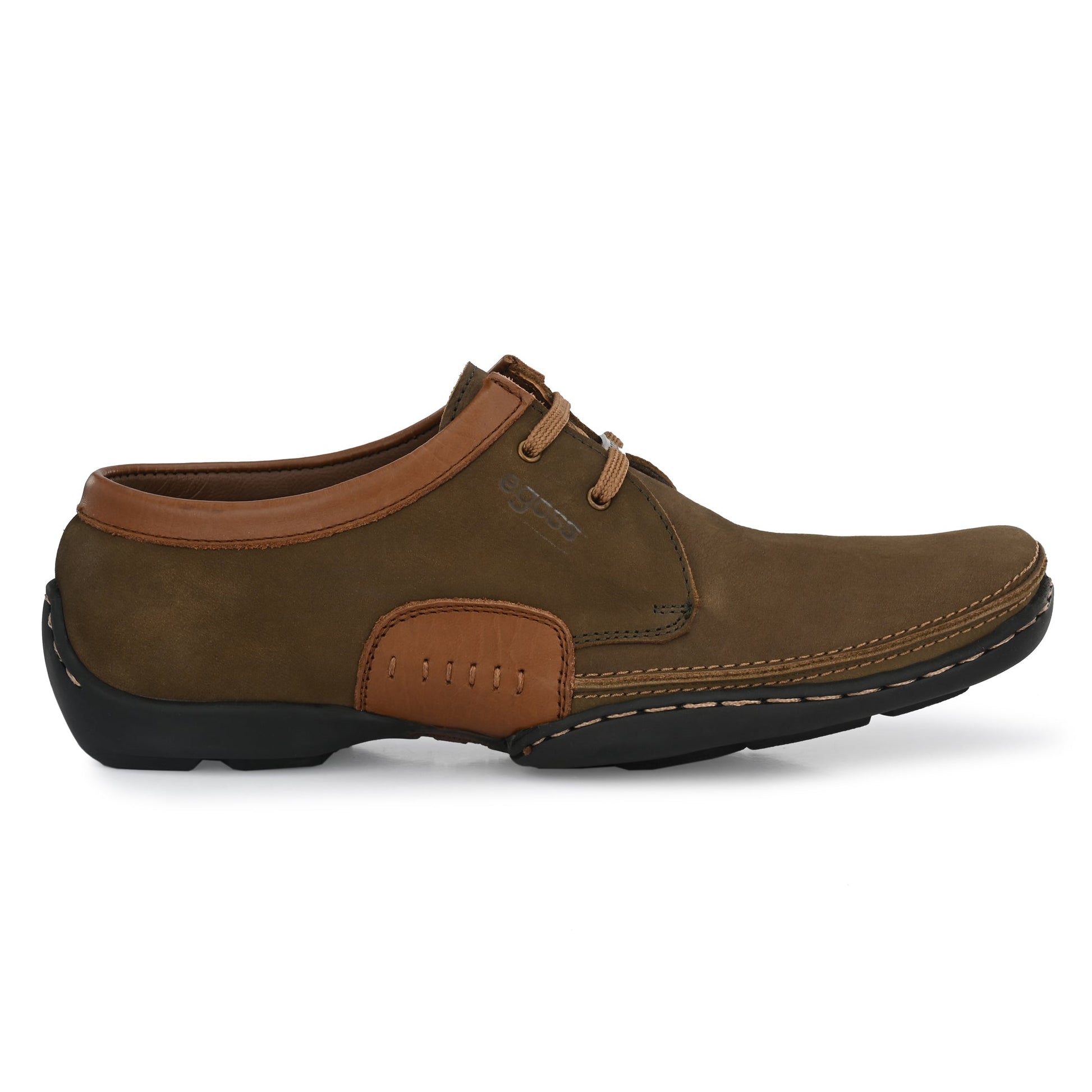 Casual Derby Lace Up Leather Shoes For Men