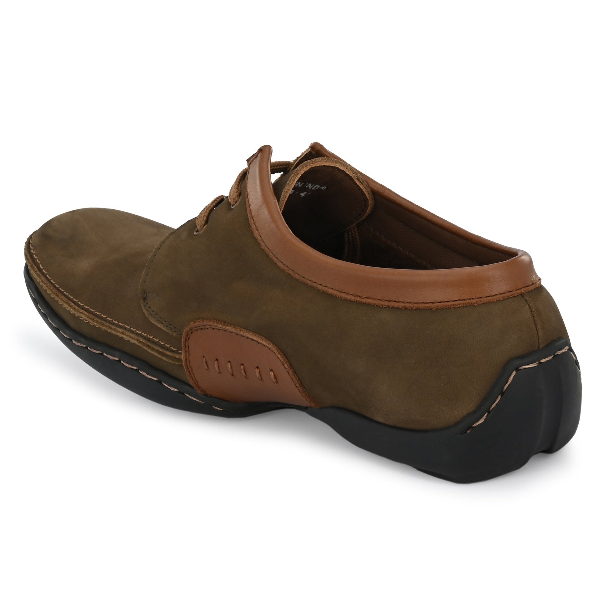 Casual Derby Lace Up Leather Shoes For Men