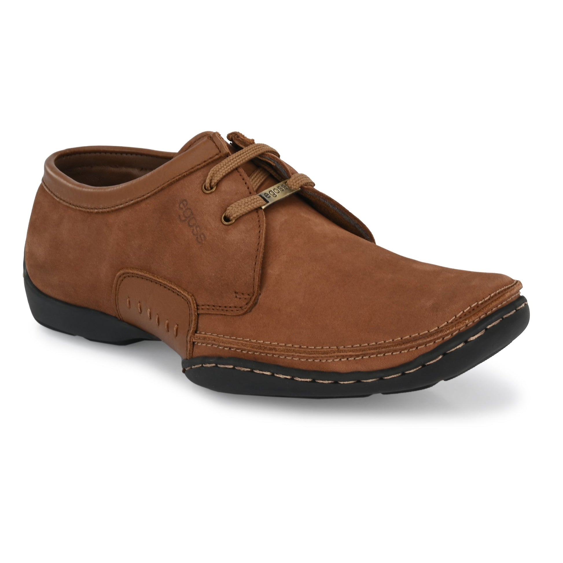 Casual Derby Lace Up Leather Shoes For Men