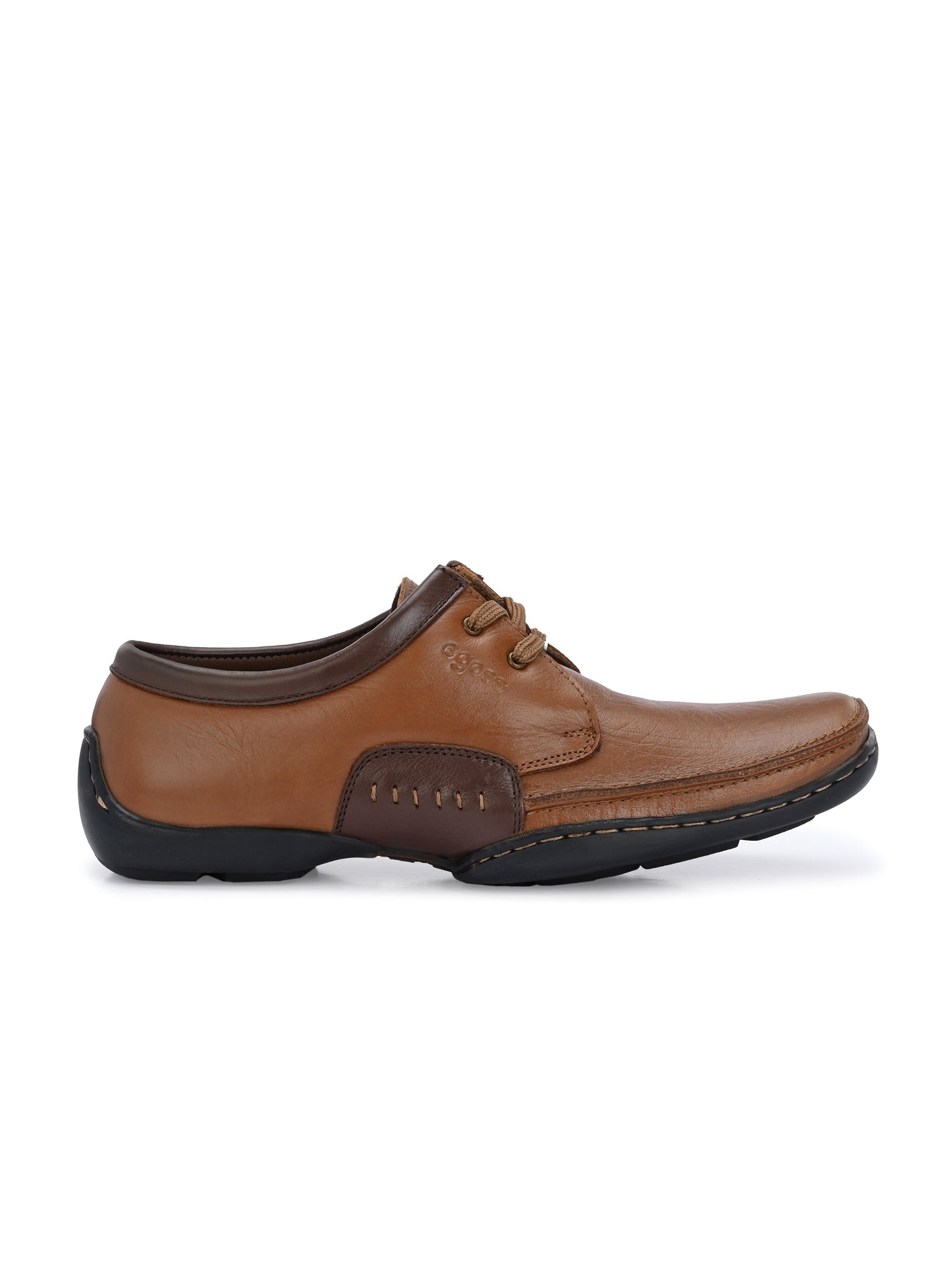 Casual Derby Lace Up Leather Shoes For Men