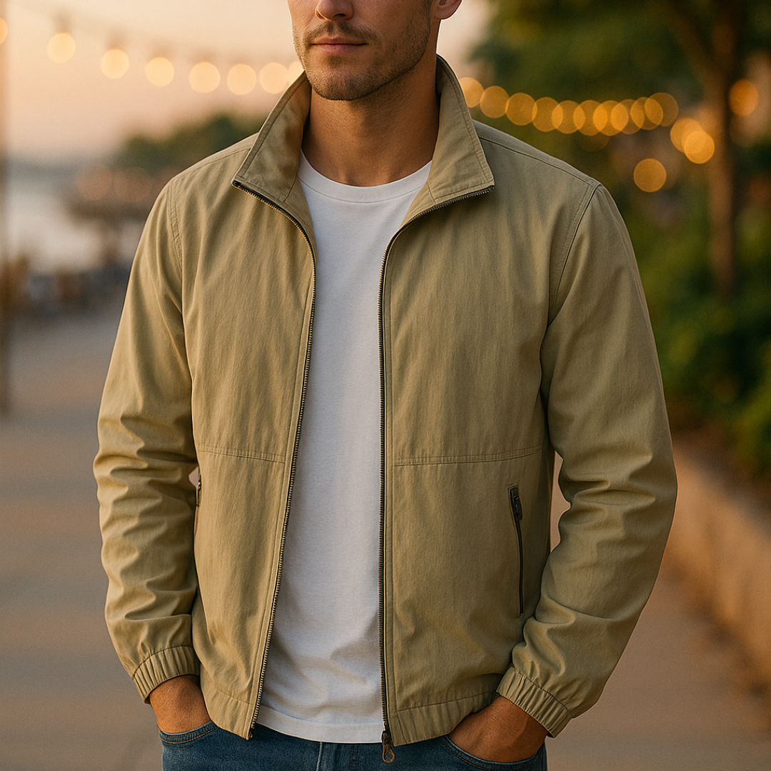 Men’s Elegant Jacket – Lightweight Casual Blazer for Cold Weather