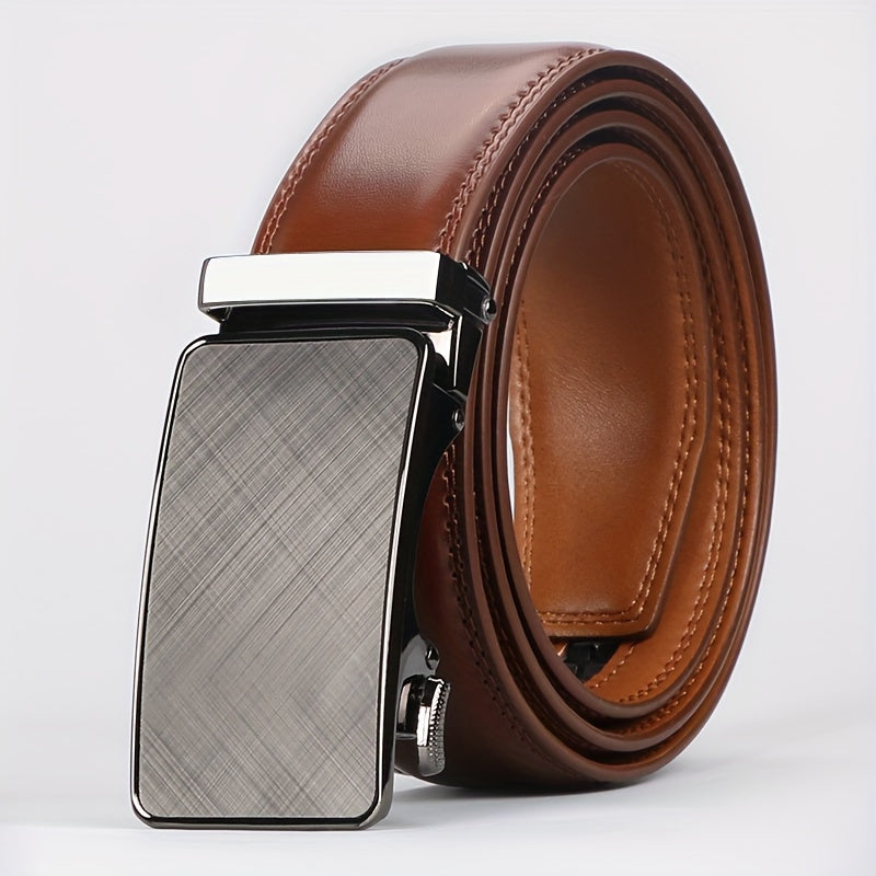 Men’s Automatic Leather Belt – Durable Material for Casual and Formal Wear