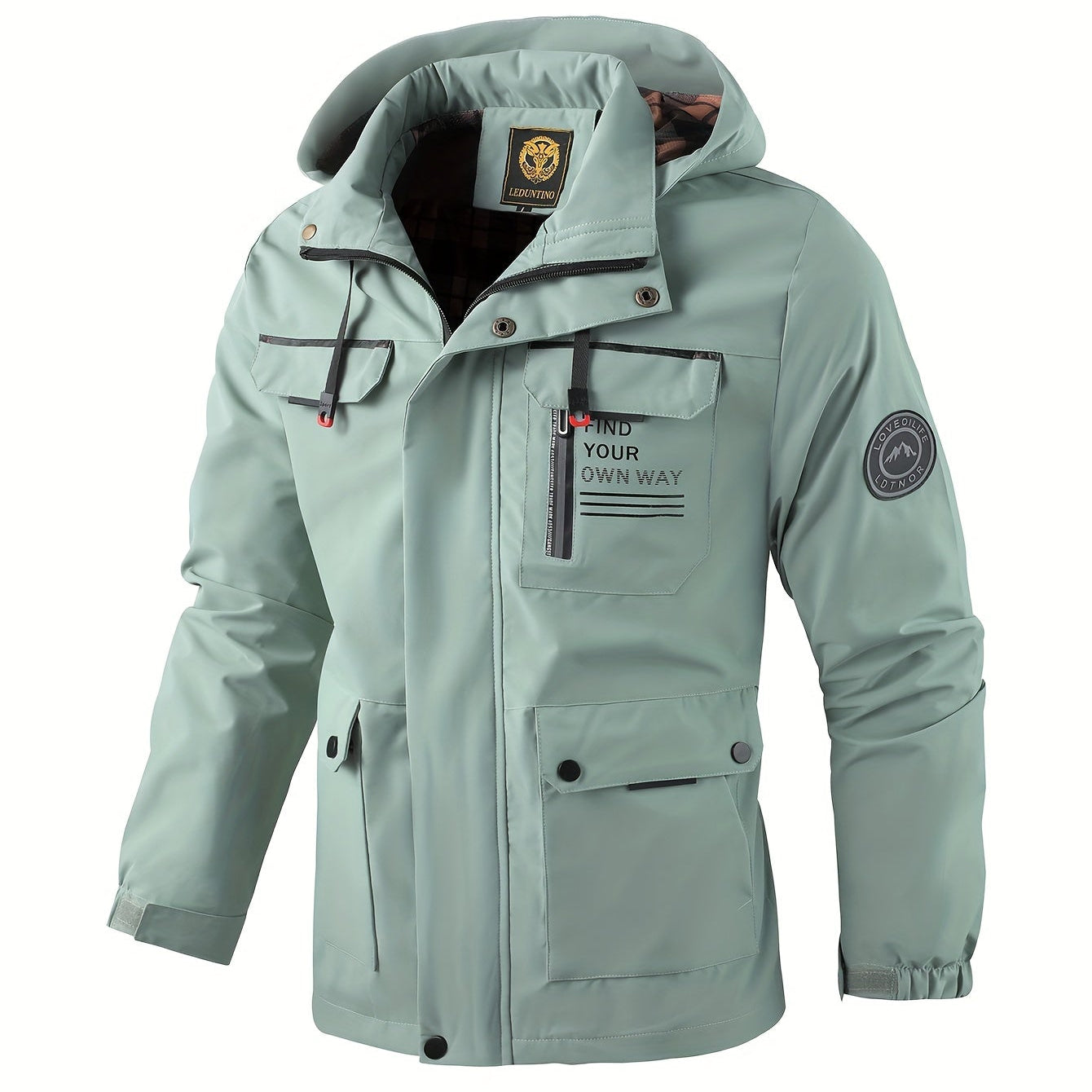 Men’s Waterproof Outdoor Winter Jacket – Cold Weather Protection