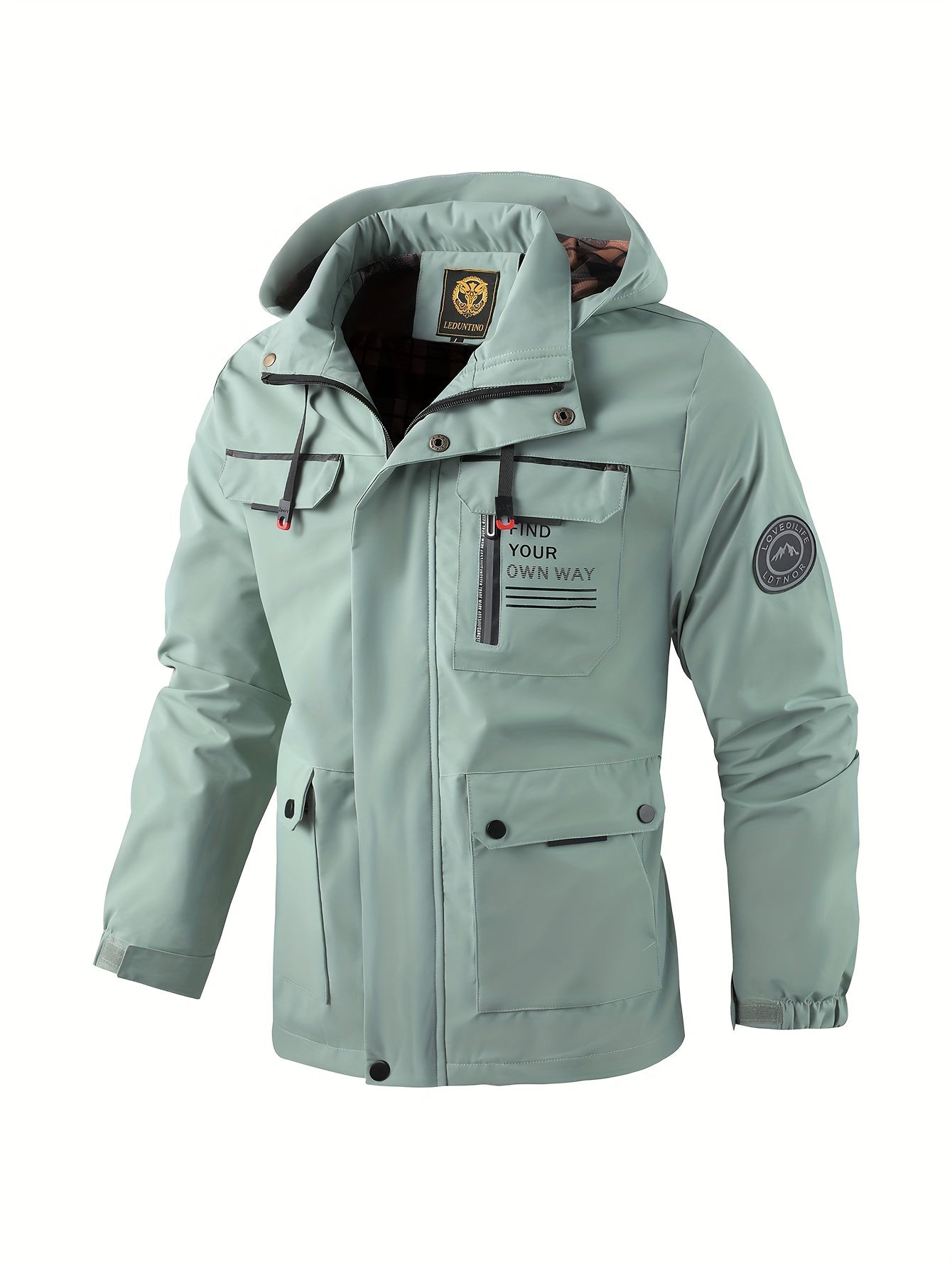 Men’s Waterproof Outdoor Winter Jacket – Cold Weather Protection