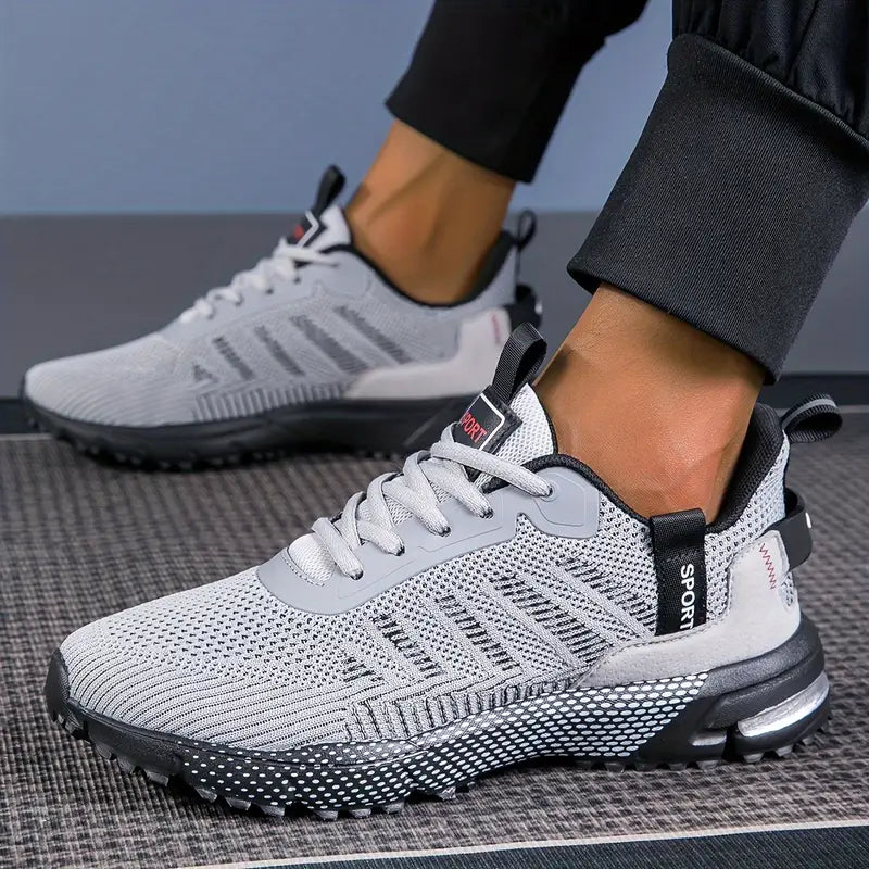 Men’s Breathable Sport Sneakers – Lightweight Athletic Shoes