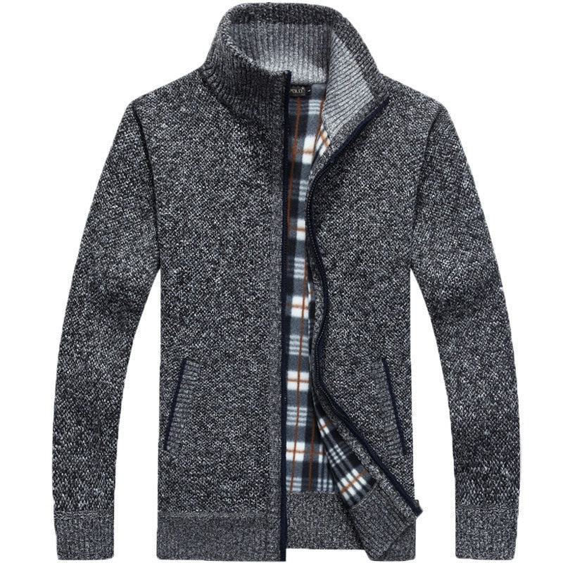ANDOR Thick Fleece Vest – Men’s Warm Zip-Up Gilet