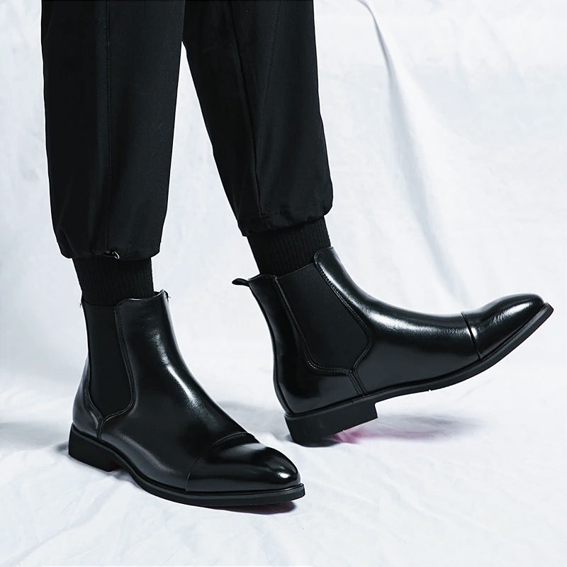 Dante Premium Leather Chelsea Boots – Timeless Men’s Style