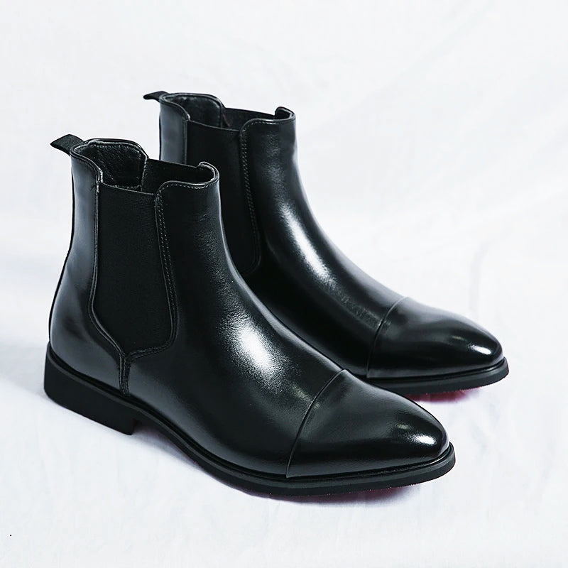 Dante Premium Leather Chelsea Boots – Timeless Men’s Style