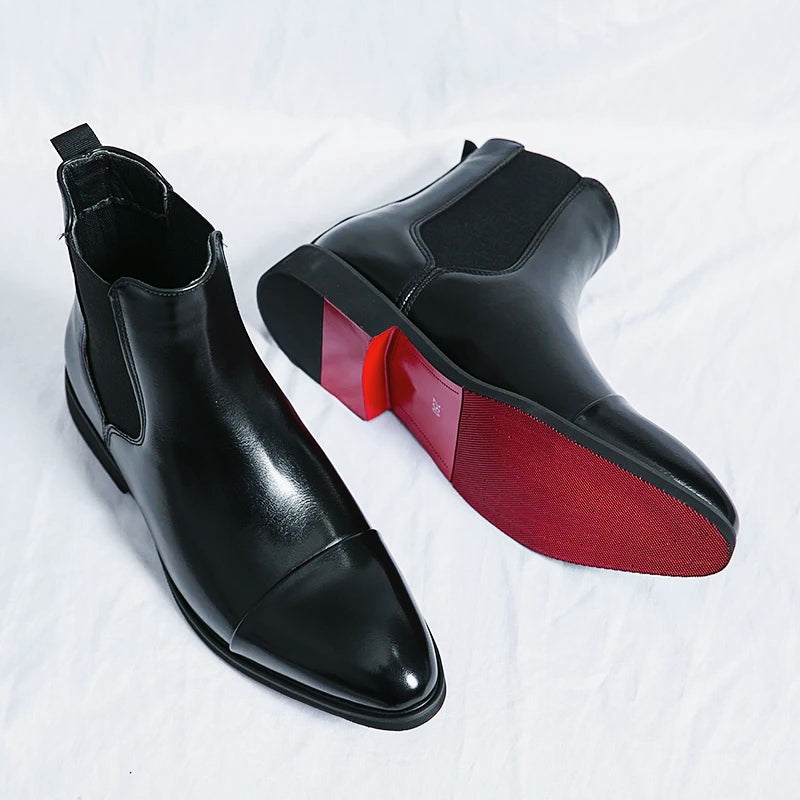 Dante Premium Leather Chelsea Boots – Timeless Men’s Style