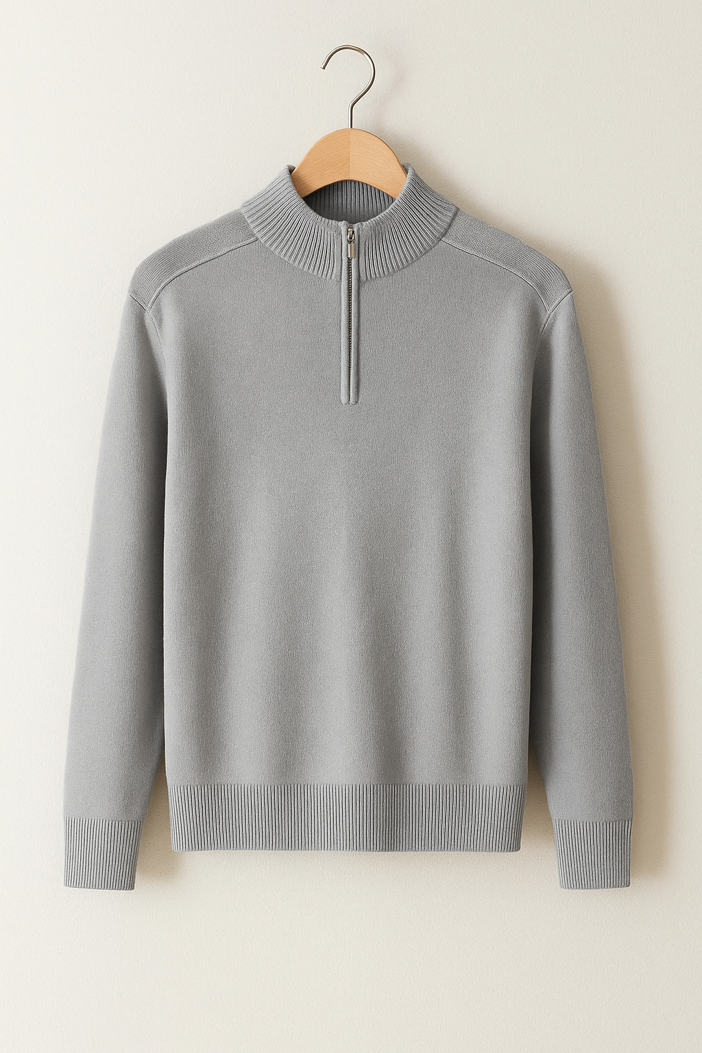 Jacob | Knitted Men's Sweater with Zipper