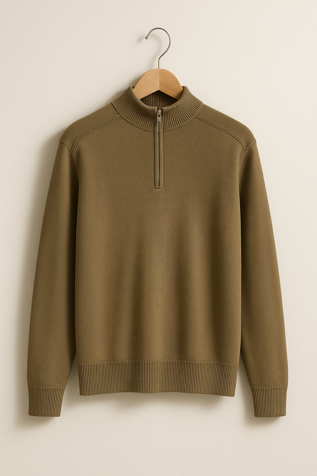 Jacob | Knitted Men's Sweater with Zipper