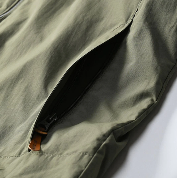 Newlin | Men’s Waterproof Outdoor Jacket – Lightweight Rain Coat with Adjustable Hood