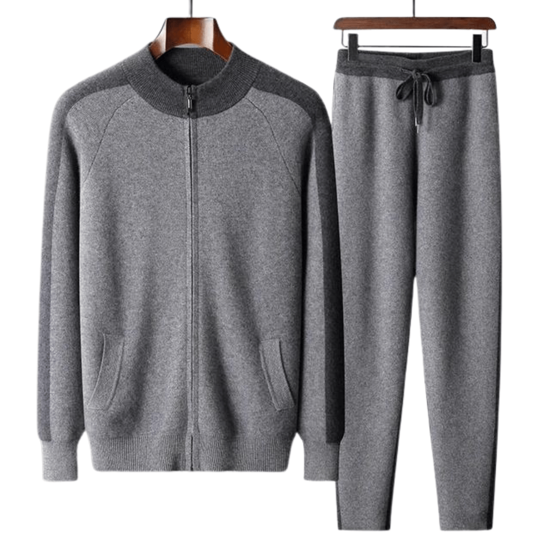 Autumn Lightweight Zip-Up Tracksuit Set