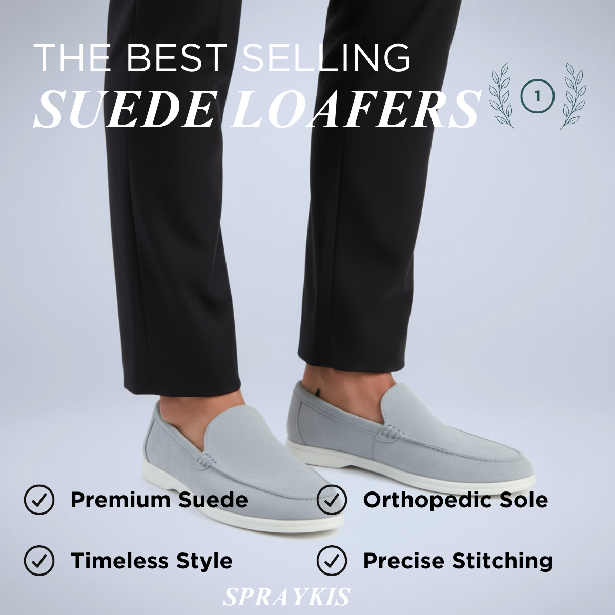 Brian | Men Classic Suede Loafers