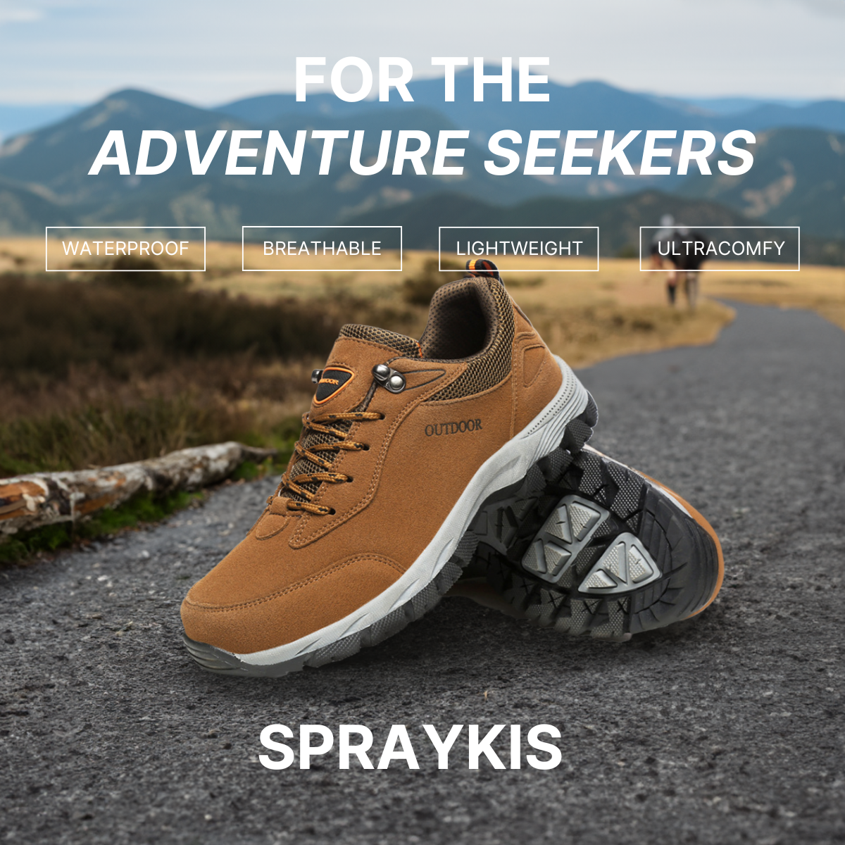 Orthopedic walking shoes for men - Frego
