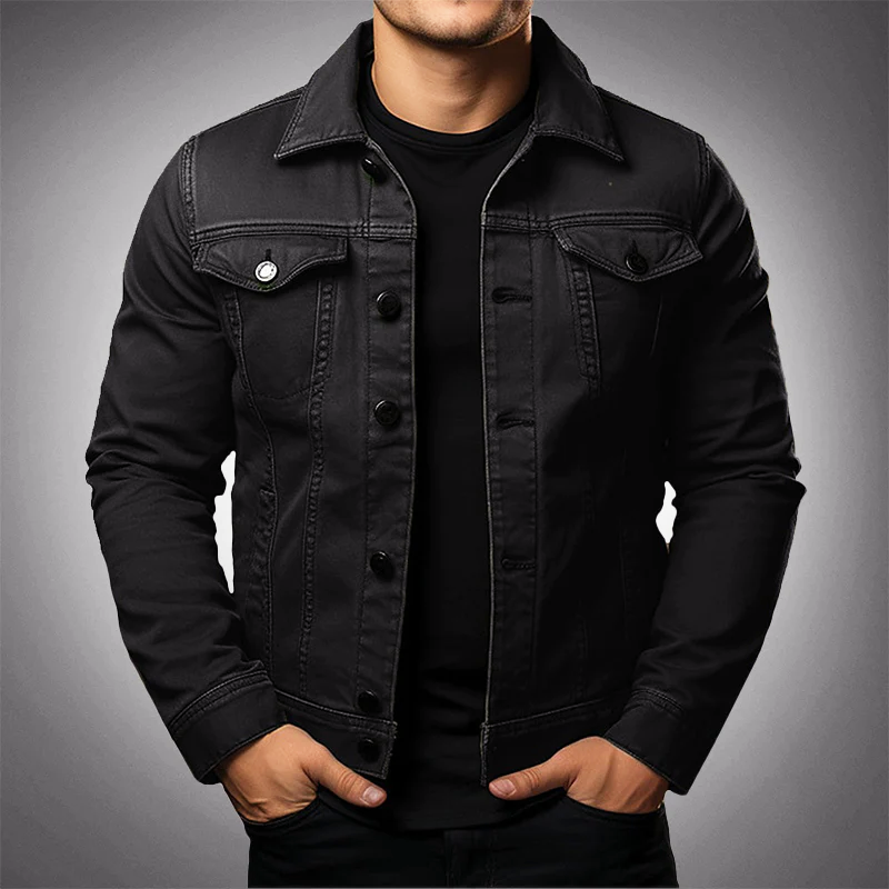 Classic Denim Jacket – Timeless Casual Jean Jacket