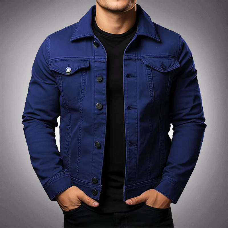 Classic Denim Jacket – Timeless Casual Jean Jacket