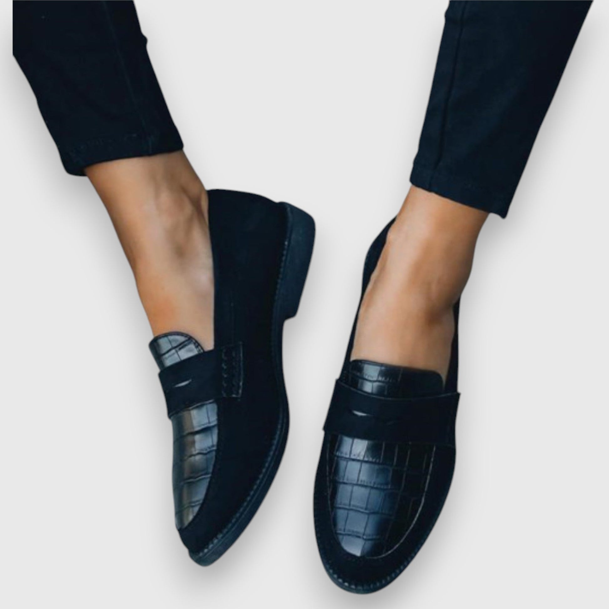 Olivia - Stylish Leather Classic Loafers