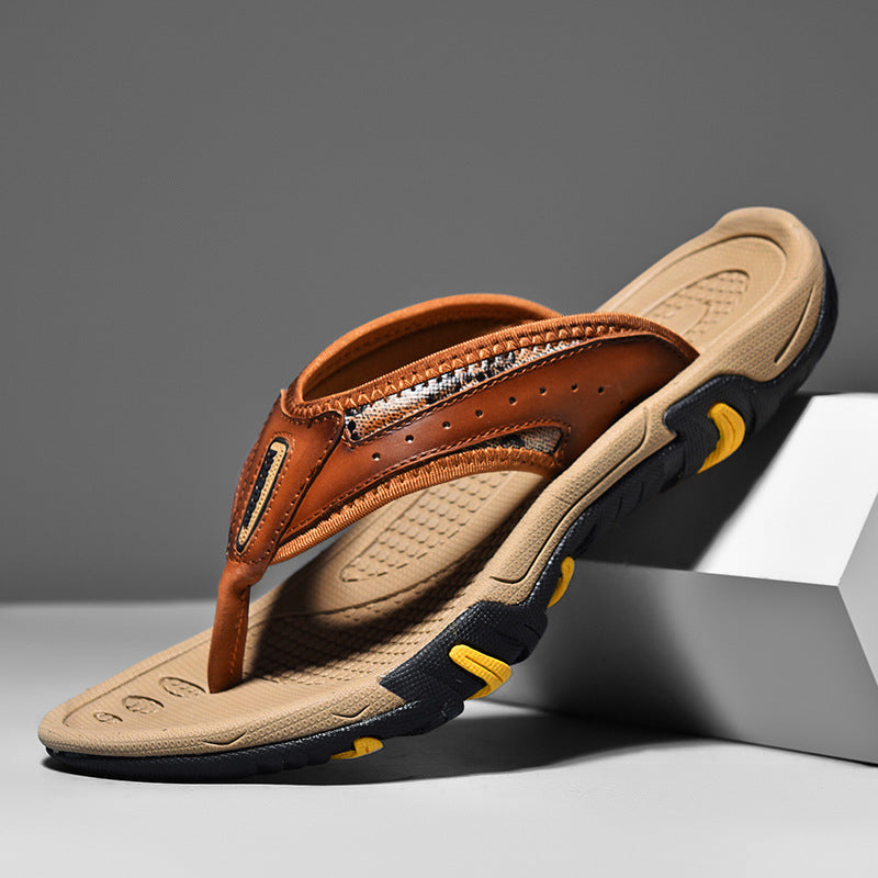 Wade Leather Thong Sandals