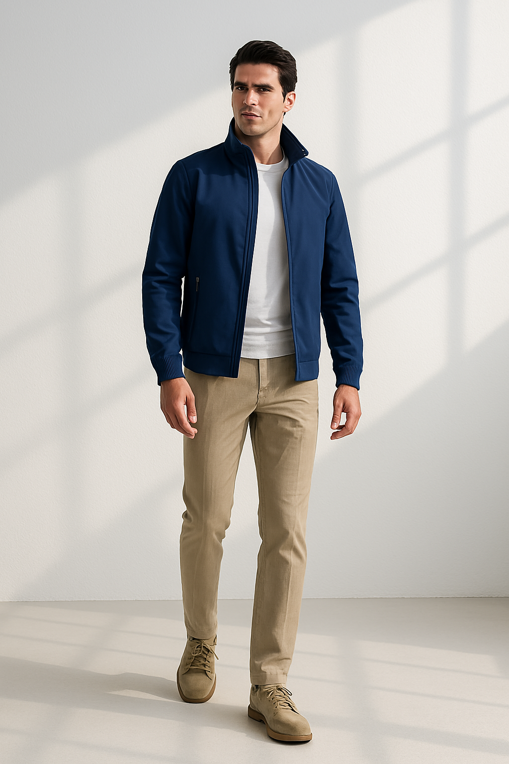 Men’s Windproof Causal Jacket – Lightweight Outdoor Coat