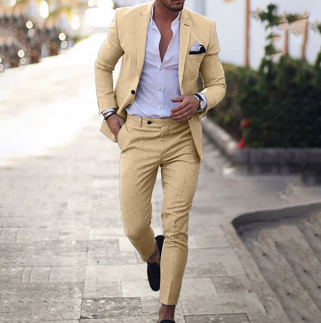 James – Men's Slim-Fit Business Suit
