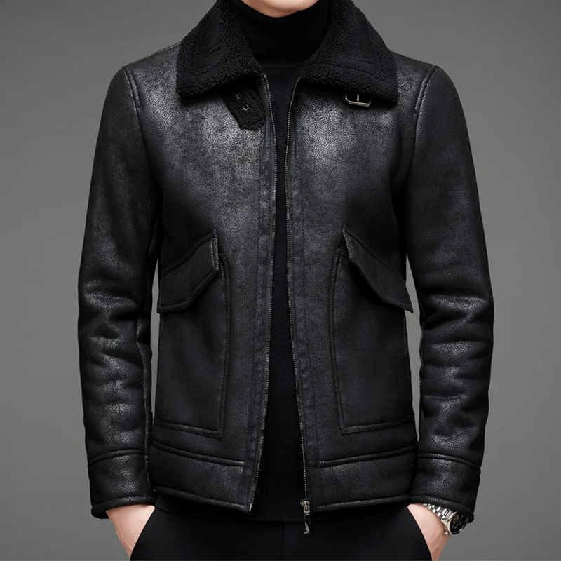 Nirvana Leather Jacket – Classic Men’s Biker Style Outerwear